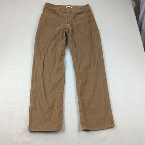 Levis Jeans Womens 30 Khaki Corduroy 94 Baggy Wide Leg Boho